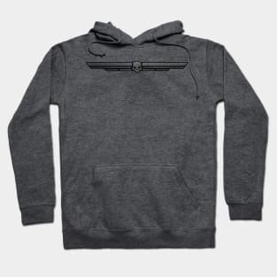 Helldivers 2 metallic logo Hoodie